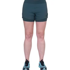 Mountain Equipment Womens Dynamo Twin Shorts - Majolica Blue