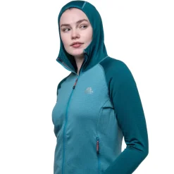 Mountain Equipment Womens Eclipse Hooded Jacket - Medieval Blue
