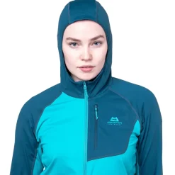 Mountain Equipment Womens Aiguille Hooded Top - Sage
