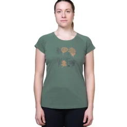 Mountain Equipment Womens Leaf Tee - Stellar Blue