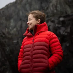 Mountain Equipment Womens Superflux Jacket - Chili Red-Merlot