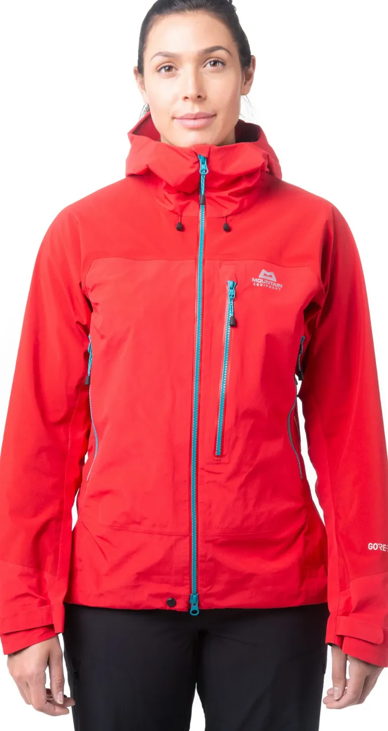 Mountain Equipment Womens Manaslu Jacket - Imperial Red-Crimson