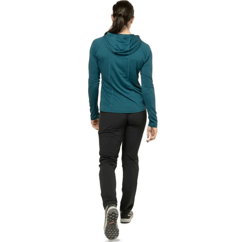 Mountain Equipment Womens Glace Hooded Top - Raisin