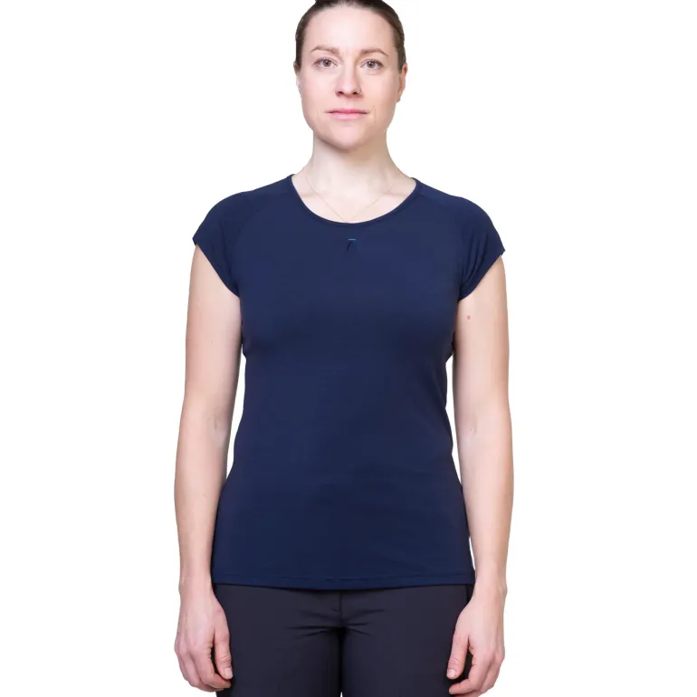 Mountain Equipment Womens Equinox Tee - Cosmos