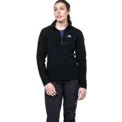 Mountain Equipment Womens Micro Zip-T Fleece - Stellar Blue