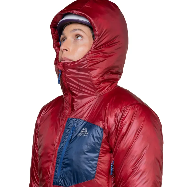 Mountain Equipment Womens Oreus Hooded Jacket - Admiral Blue