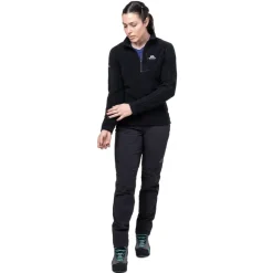Mountain Equipment Womens Micro Zip-T Fleece - Black