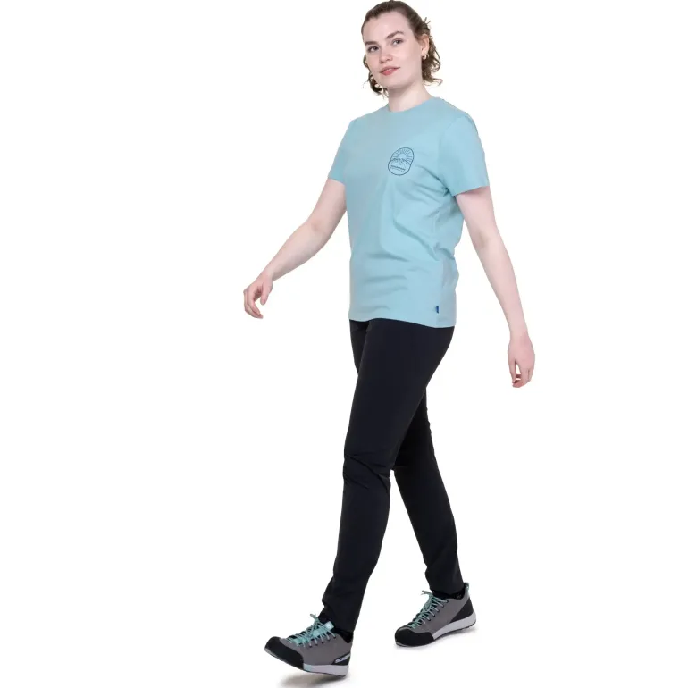 Mountain Equipment Womens Alpenglow Tee - Stellar Blue