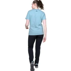 Mountain Equipment Womens Alpenglow Tee - Stellar Blue