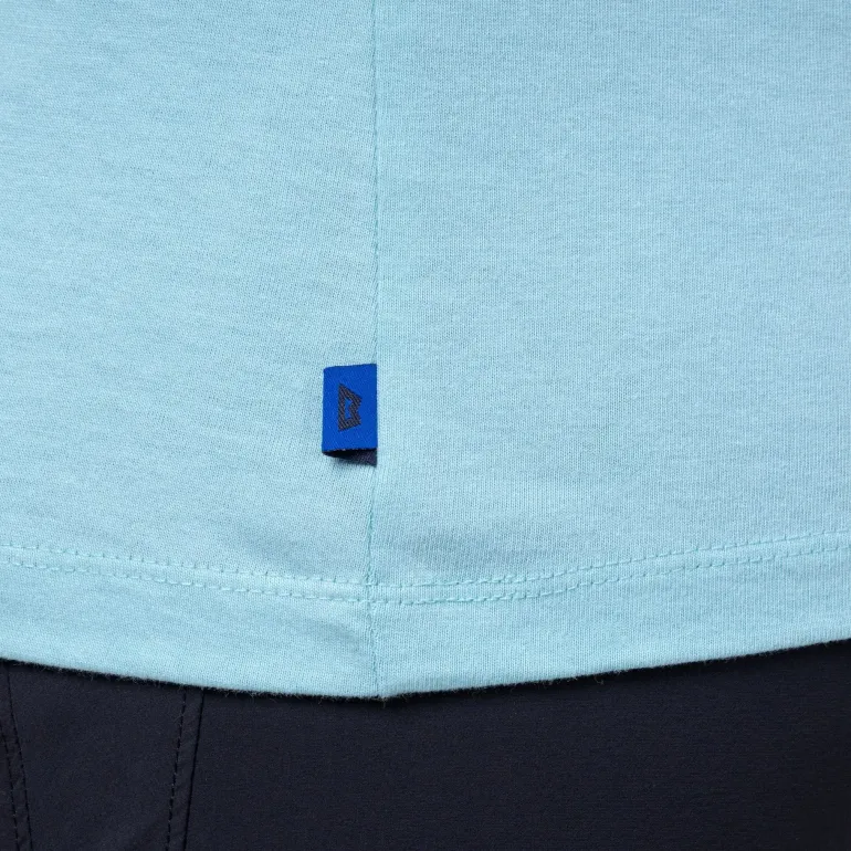 Mountain Equipment Womens Alpenglow Tee - Stellar Blue