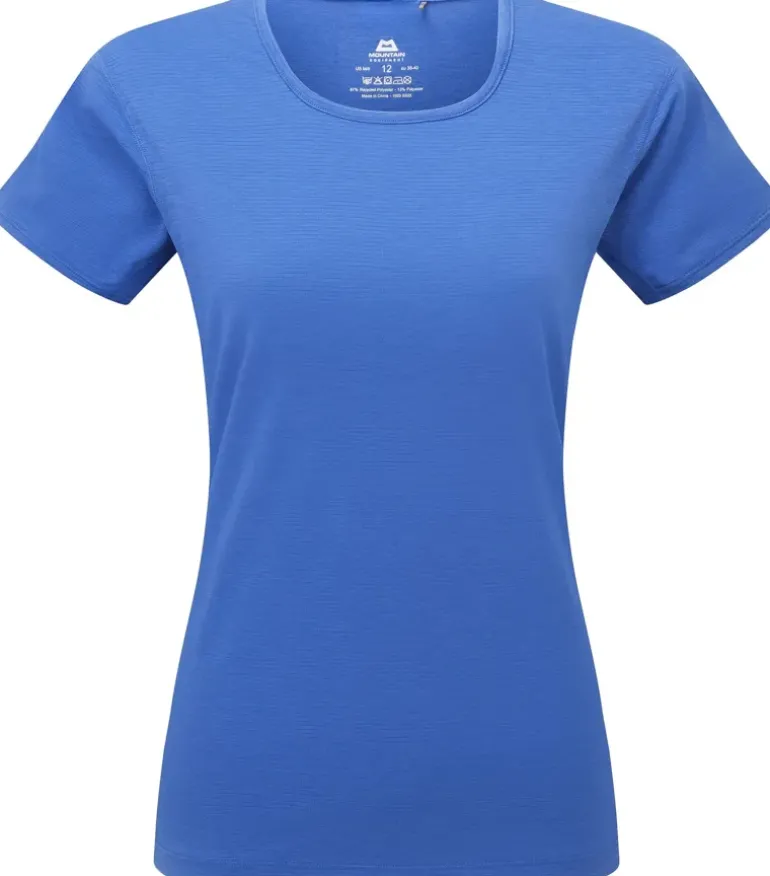 Mountain Equipment Womens Tempi Tee - Vivid Blue