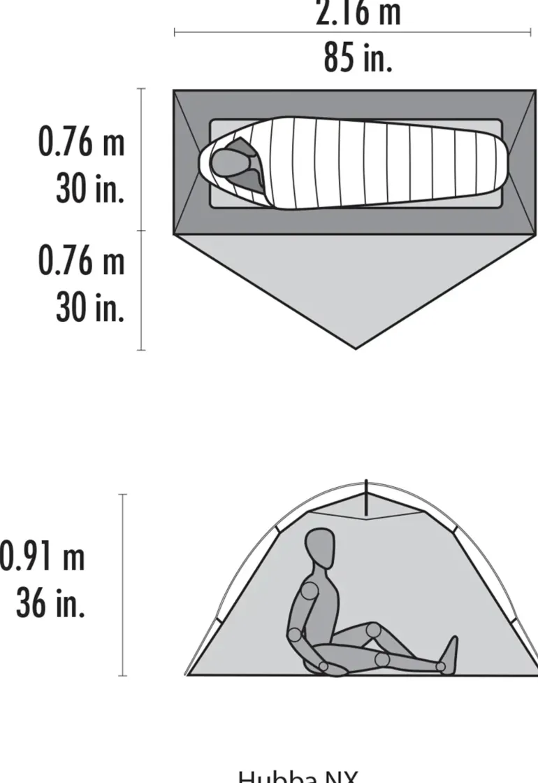 MSR Hubba NX Tent - Green