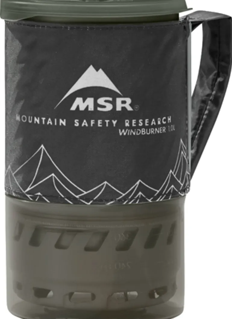 MSR WindBurner Stove System 1.0L - Black