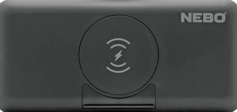 NEBO 10K Powerbank with Kickstand and Wireless charger