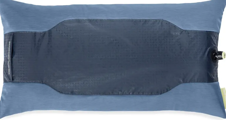 NEMO Fillo Elite Wide Camping Pillow - Blue Horizon-Citron