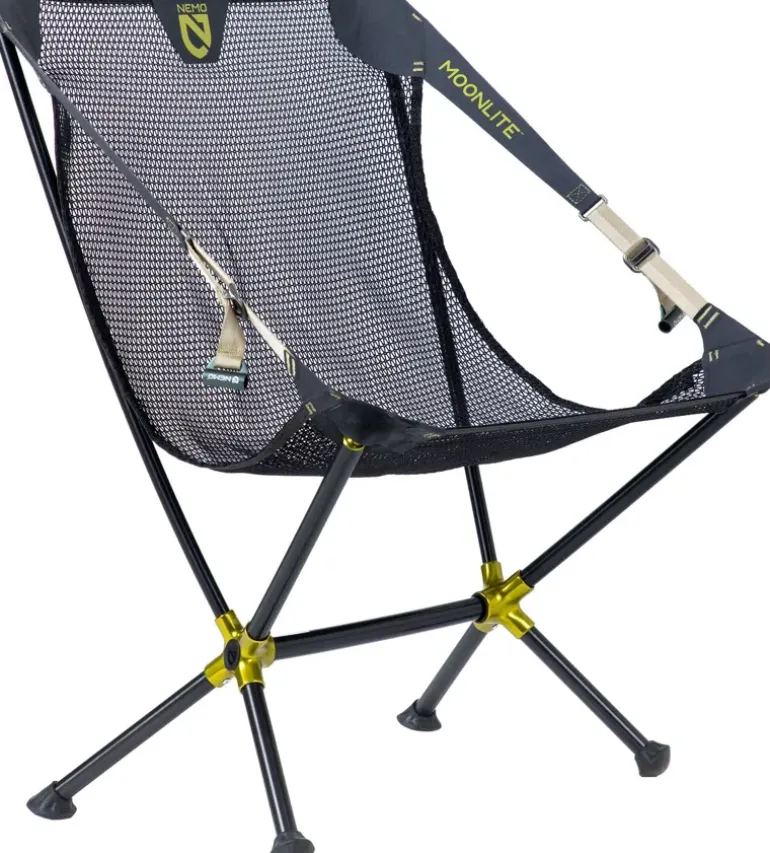NEMO Moonlite Reclining Camp Chair - Black Pearl