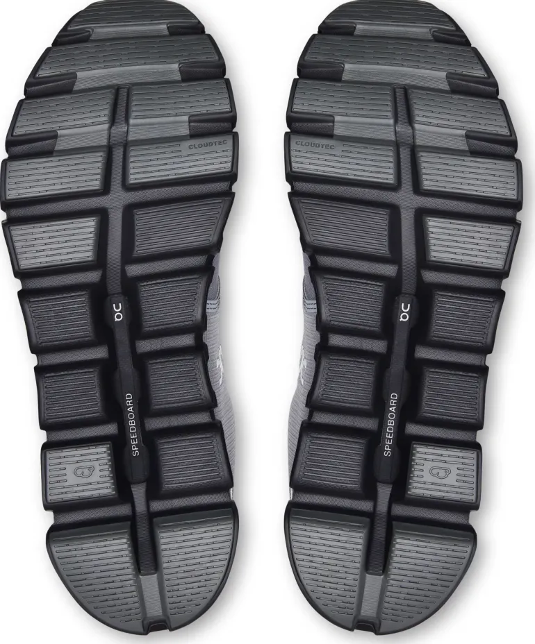 ON Mens Cloud 6 Waterproof Shoes - Alloy-Wolf