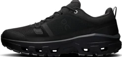 ON Mens Cloudrock Low Waterproof Shoes - Black-Black