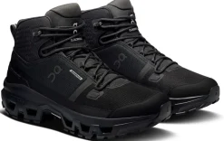 ON Mens Cloudrock Mid Waterproof Shoes - Black-Black