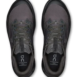 ON Mens Cloudsurfer Trail 2 WP Running Shoes - Black-Black