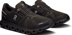 ON Womens Cloud 6 Shoes - Black-Black