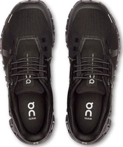 ON Womens Cloud 6 Shoes - Black-Black