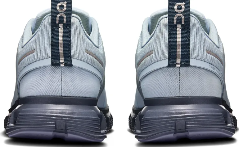 ON Womens Cloud 6 Waterproof Shoes - Heather-Metal