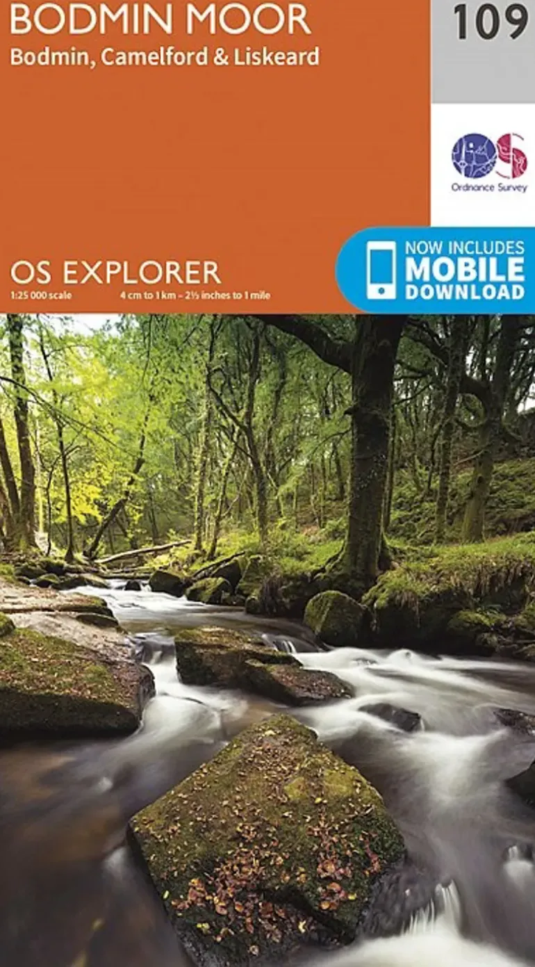 OS Explorer Map 109 - Bodmin Moor