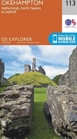 OS Explorer Map 113 - Okehampton