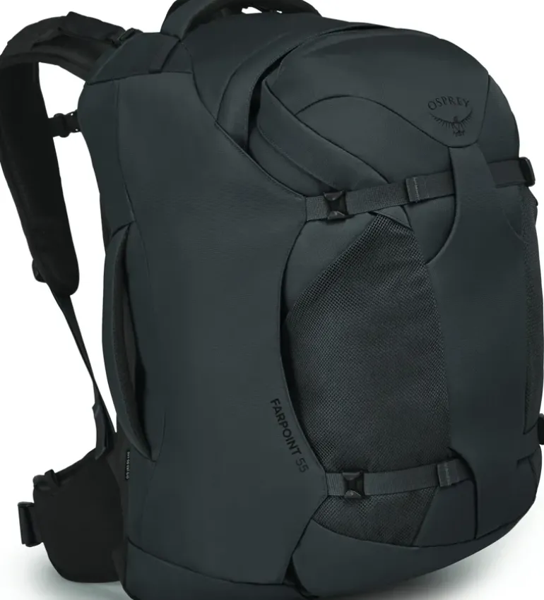 Osprey Farpoint 55 Travel Pack - Tunnel Vision Grey