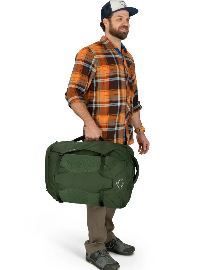 Osprey Farpoint 55 Travel Pack - Tunnel Vision Grey