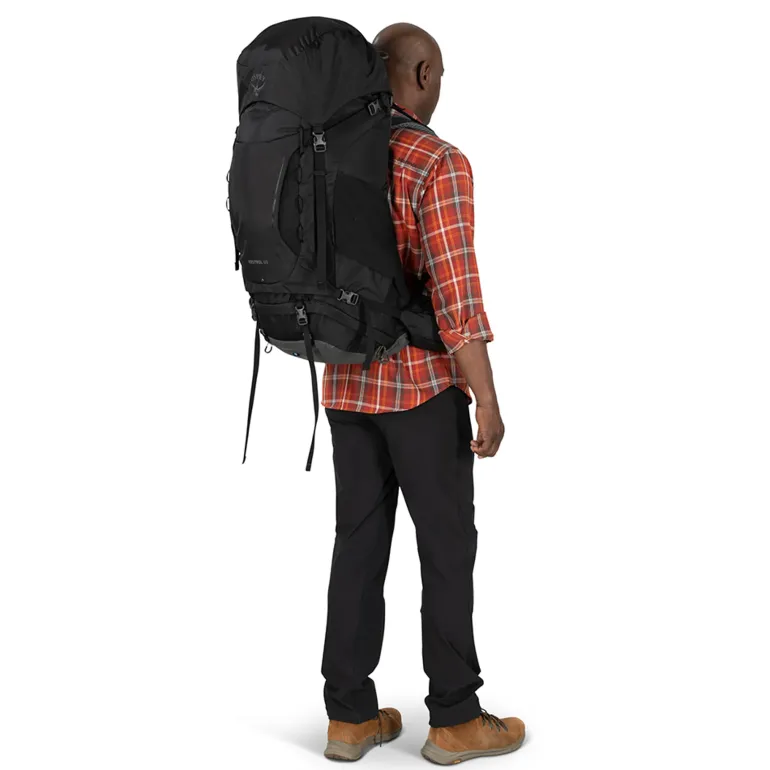Osprey Kestrel 68 Rucksack - Black