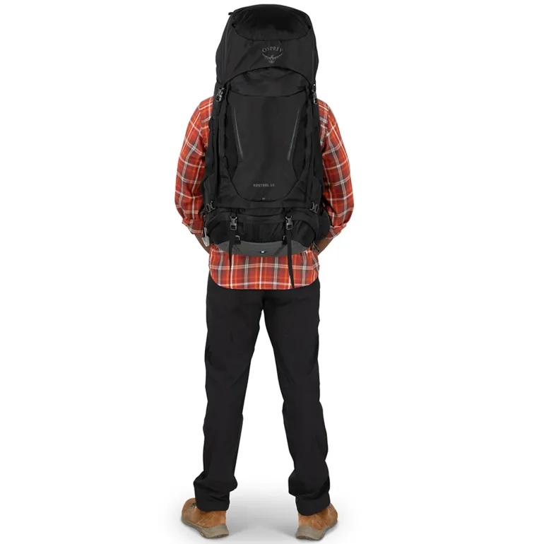 Osprey Kestrel 68 Rucksack - Black