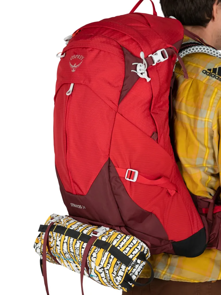 Osprey Stratos 34 Rucksack - Tunnel Vision Grey