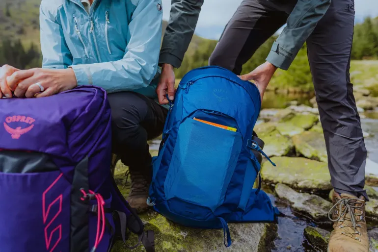 Osprey Talon 22 Rucksack - Scoria Blue-Night Shift