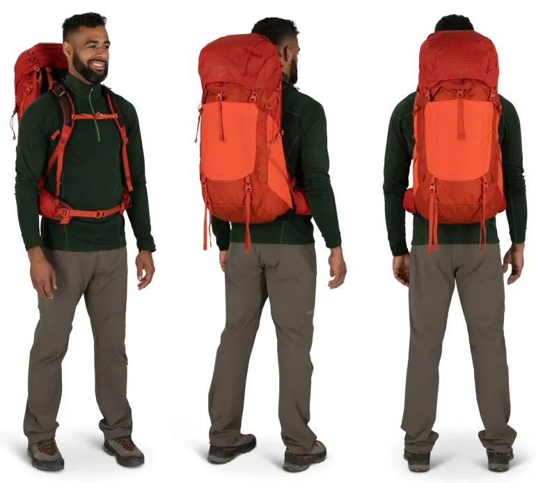 Osprey Talon Pro 40 Rucksack - Silver Lining