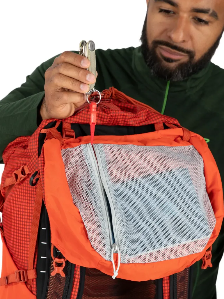 Osprey Talon Pro 40 Rucksack - Silver Lining
