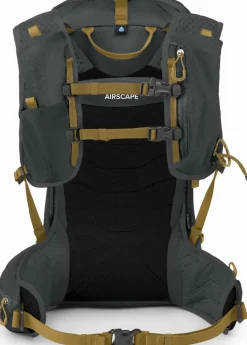 Osprey Talon Velocity 20 Rucksack - Dark Charcoal-Tumbleweed Yellow