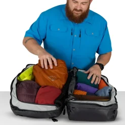 Osprey Transporter Squffel 44 Duffel - Raven Black