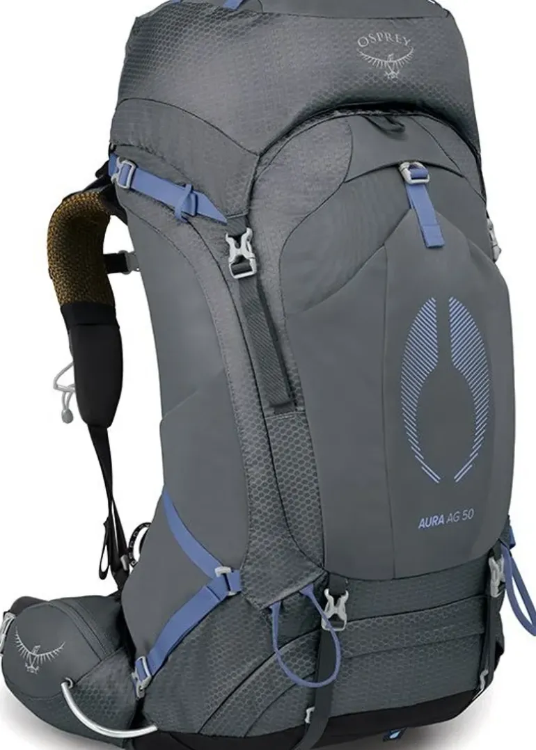 Osprey Womens Aura AG 50 Rucksack - Tungsten Grey