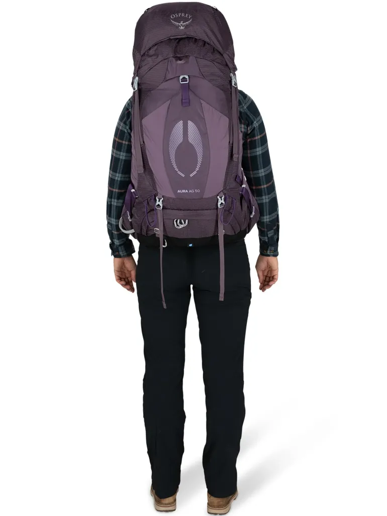 Osprey Womens Aura AG 50 Rucksack - Tungsten Grey
