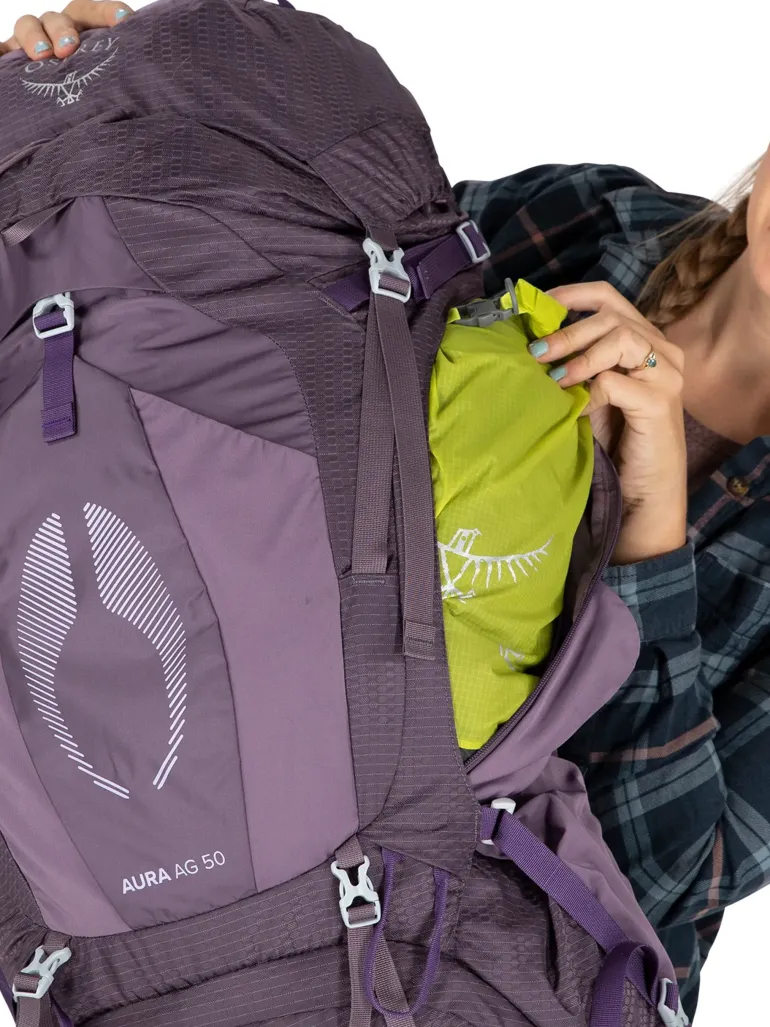 Osprey Womens Aura AG 50 Rucksack - Tungsten Grey