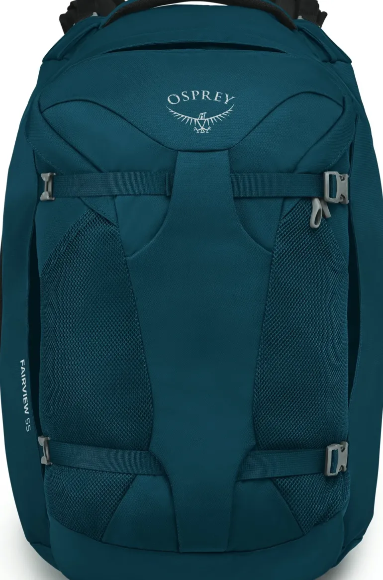 Osprey Womens Fairview 55 Travel Pack - Night Jungle Blue