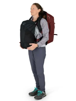 Osprey Womens Fairview 40 Travel Pack - Zircon Red