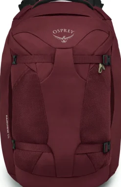 Osprey Womens Fairview 55 Travel Pack - Zircon Red