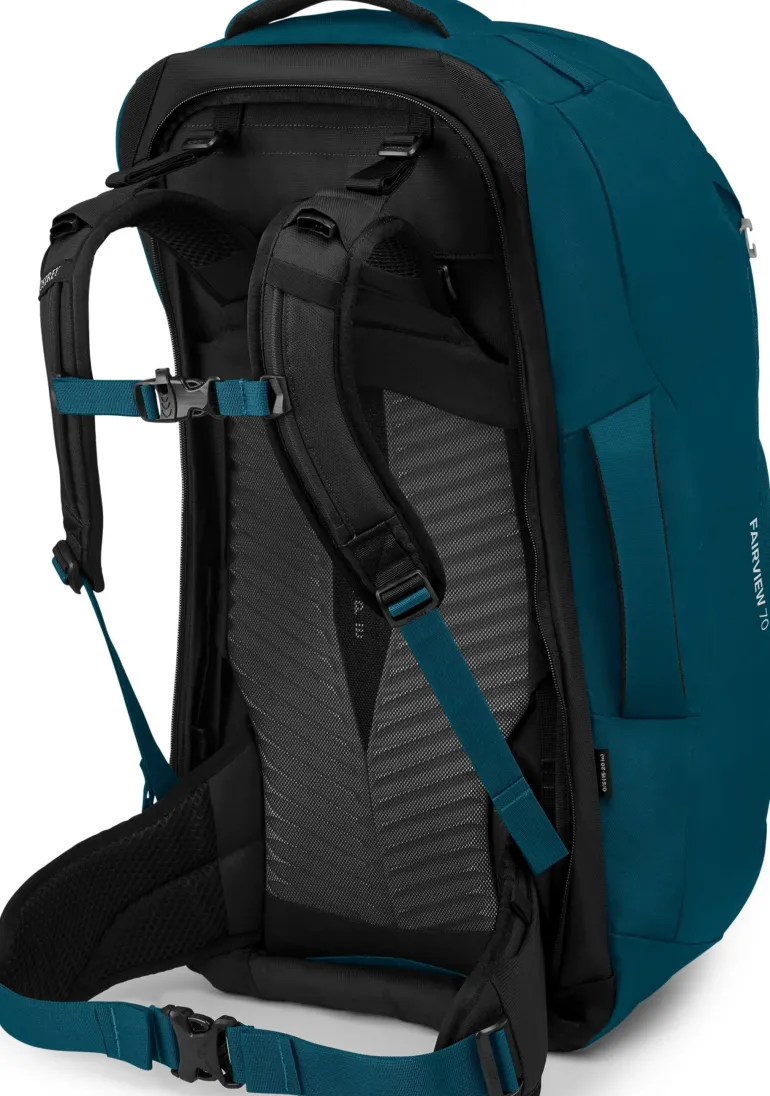 Osprey Womens Fairview 70 Travel Pack - Night Jungle Blue