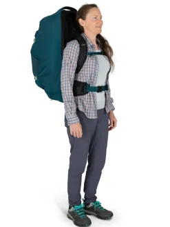 Osprey Womens Fairview 70 Travel Pack - Night Jungle Blue