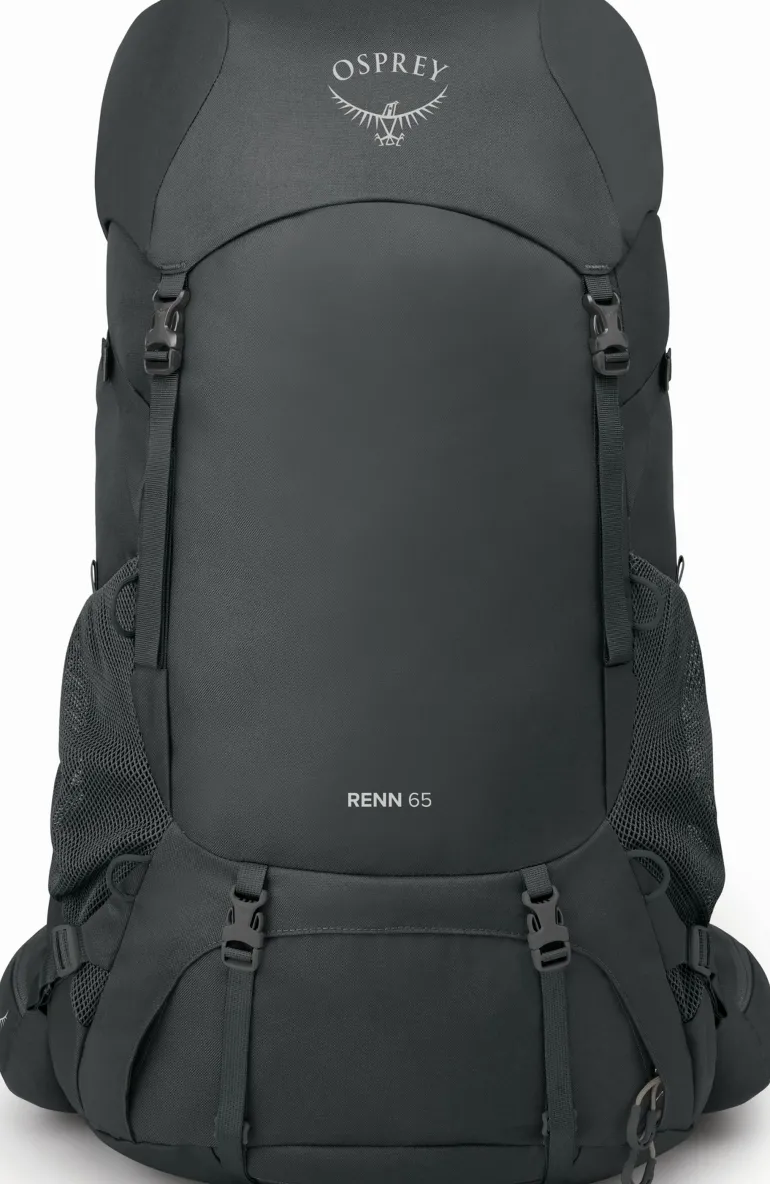 Osprey Womens Renn 65 Rucksack - Dark Charcoal-Gray Wolf