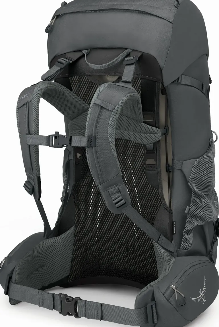 Osprey Womens Renn 65 Rucksack - Dark Charcoal-Gray Wolf