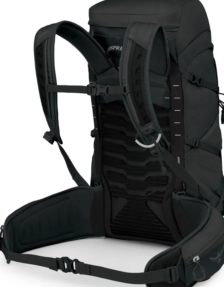 Osprey Womens Tempest 33 Rucksack - Extended Fit - Black-Coal Grey
